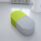 PILL modular seating in green and gray, designed for flexible breakout or reception spaces. Ideal for informal meetings.