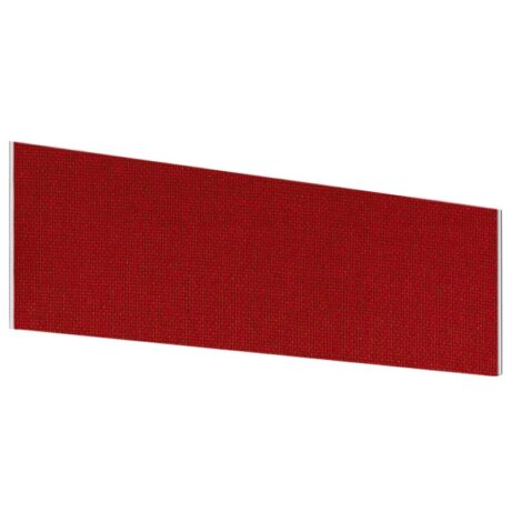 Impulse Plus Angle Screen, 450 High, Burgundy, 600 Width, textured fabric finish.