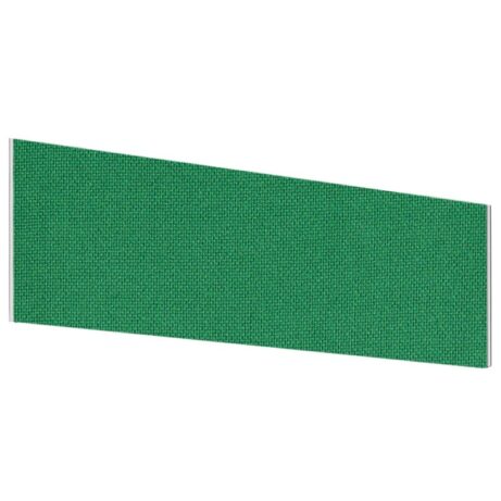 Impulse Plus Angle Screen - 450 High, Palm Green, 600mm wide, featuring a textured fabric surface.