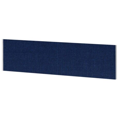 Impulse Plus Oblong Screen, 450mm high, royal blue, 1500mm width, suitable for office partitioning.