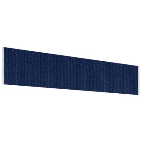 Impulse Plus Angle Screen - 450 High, Royal Blue, 1500mm wide, featuring a textured fabric finish.