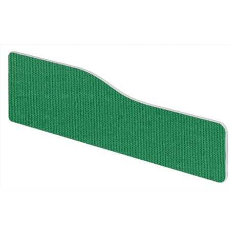 Impulse Plus Wave Screen, Palm Green, 1500mm wide, features rounded corners and textured fabric.