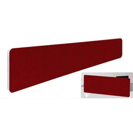 Impulse Plus Oblong Backdrop Screen in Burgundy, 1800mm width, featuring a textured fabric finish.