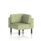 Brixworth Modular Seating Corner Unit in Rivet - Burnish fabric with black legs. Compact design for versatile arrangements.