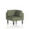 Brixworth Modular Seating Corner Unit in Main Line Flax - Monument with black legs. Modern design and versatile configuration.