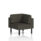 Brixworth Modular Seating Corner Unit in Main Line Flax - Temple fabric with black legs.
