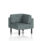 Brixworth Modular Seating Corner Unit in Main Line Flax - Westminster fabric with black legs.