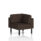 Brixworth Modular Seating Corner Unit in Synergy - Wed colour with black legs. Modern design for versatile seating.