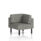 Brixworth Modular Seating Corner Unit in Yoredale - Hardraw fabric with black legs.