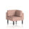 Brixworth Modular Seating Corner Unit in Yoredale - Kidstone fabric with black legs. Compact and modern design.