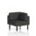 Brixworth Modular Seating Corner Unit in Yoredale - Leyburn fabric with black legs. Modern design and versatile layout.