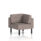 Brixworth Modular Seating Corner Unit in Yoredale - Settle fabric with black legs. Compact and modern design.