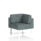 Brixworth Modular Seating Corner Unit in Main Line Flax - Westminster fabric with white legs.