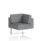Brixworth Modular Seating Corner Unit in Synergy - Partner fabric with white legs. Modern, versatile design for any space.