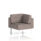 Brixworth Modular Seating Corner Unit in Yoredale - Settle fabric with white legs. Elegant and modern design.