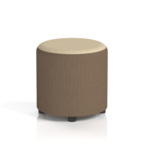 Harlestone Round Stool in Two Tone