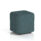 Harlestone Small Square Stool in X2 Polygon body and top, featuring a modern, single tone design.