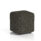 Harlestone Square Stool, small size, in Main Line Flax - Temple body and top, with a textured fabric finish.
