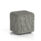 Harlestone Square Stool, Small, Yoredale - Hardraw colour, textured finish, modern minimalist design.