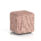Harlestone Square Stool, small size, Yoredale Kidstone body and top in a single tone finish.