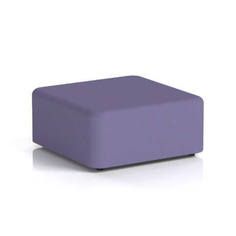 Harlestone Square Stool, Large style, in Synergy colour, featuring a single tone finish.