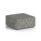 Harlestone Square Stool, Large, Yoredale - Hardraw body and top, single tone, modern design, soft fabric finish.