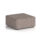 Harlestone Large Square Stool in Yoredale - Settle fabric, single tone design with a smooth finish.