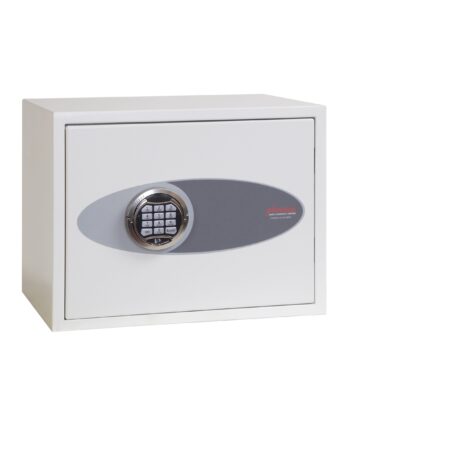 Fortress SS1180 Series Safe, electronic lock, 24 litres, light grey colour.