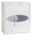 Fortress SS1180 Series Safe in light grey, 42 litres, featuring a key lock on the front.