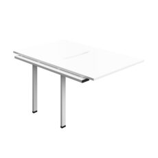 Synergy Bench Extension with Cut Out: 2 Person (FSC) : Goal Post Leg : 1000