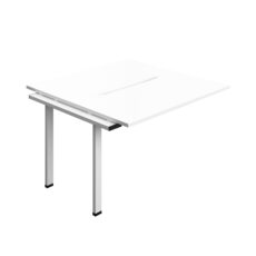 Synergy Bench Extension with Cut Out: 2 Person (FSC) : Goal Post Leg : 1200