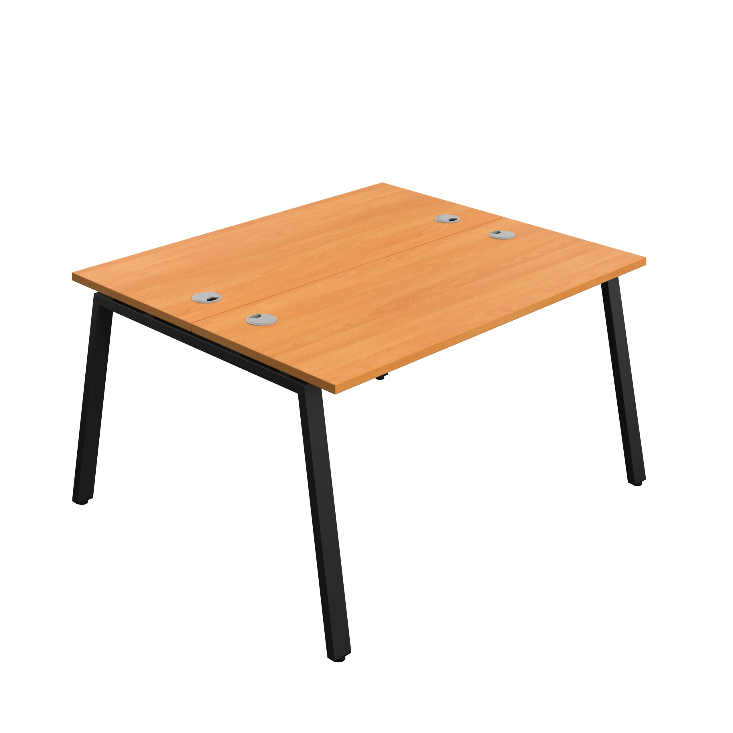 Synergy Bench with Cable Ports: 2 Person (FSC) : A-Frame Leg : 1400