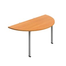 Synergy Screen Depth D-End Single Person Bench : Goal Post Leg : 1400