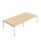 Synergy Meeting Table (FSC) : Goal Post Leg : 3200