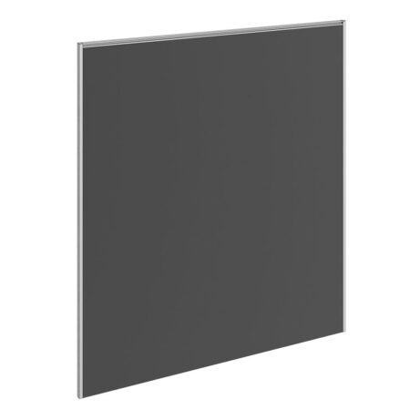 Floor Standing System Screen in grey finish, offering freestanding privacy and noise control for open-plan spaces.