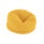 Titan Medium Bean Bag in bright yellow, perfect for casual seating and relaxation. Soft, flexible fabric design.