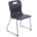 Titan Skid Base Chair, Size 5, Charcoal, featuring a sleek design with a sturdy base and grip-friendly handle.