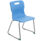 Titan Skid Base Chair, Size 5, in Sky Blue, featuring a sleek design and sturdy metal base.
