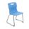 Titan Skid Base Chair, Size 5, in Sky Blue, featuring a sleek design and sturdy metal base.
