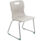 Titan Skid Base Chair, Size 5, in grey with a sleek design and chrome legs. Ideal for commercial use.