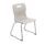 Titan Skid Base Chair, Size 5, in grey with a sleek design and chrome legs. Ideal for commercial use.