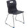 Titan Skid Base Chair, Size 6, in Charcoal with a sleek design and stainless steel base.