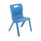 Titan One Piece Chair, Size 3, in Sky Blue, featuring a modern design and sturdy, ergonomic build.