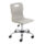 Titan Swivel Senior Chair, Size 5-6, grey seat with chrome base and castors.