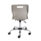 Titan Swivel Senior Chair with chrome base, five castors, and anti-tilt design, suitable for educational seating.