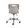 Titan Swivel Senior Chair with chrome base, five castors, and anti-tilt design, suitable for educational seating.