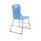 Titan High Chair, Size 3, Sky Blue, featuring a sturdy metal frame and ergonomic plastic seat.