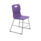 Titan High Chair Size 3 in purple with a sturdy metal frame and built-in handle for easy transport.