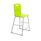 Titan High Chair, Size 5, in Lime with a lightweight metal frame and ergonomic design.