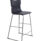 Titan High Chair, Size 6, in Charcoal with a sleek design and sturdy metal frame.